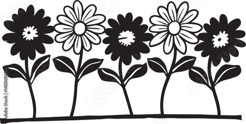 Beautiful Flower Isolated on White Background – High-Resolution Floral Image