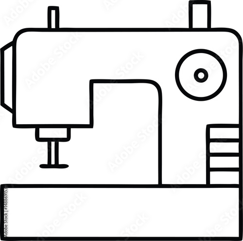 Sewing Machine Icon vector illustration