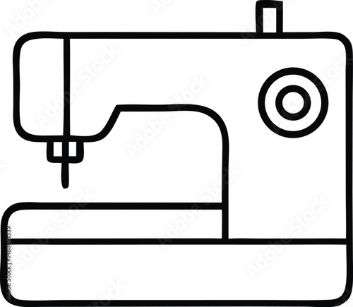 Sewing Machine Icon vector illustration
