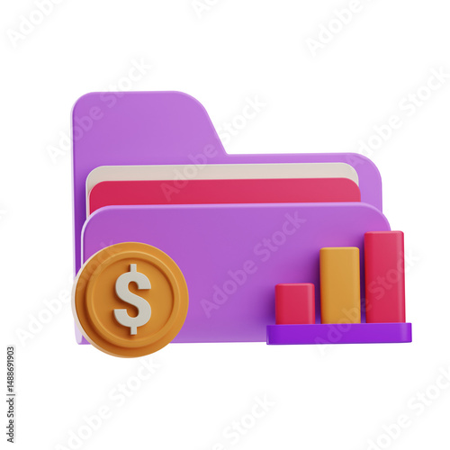 Financial Data Organization Icon