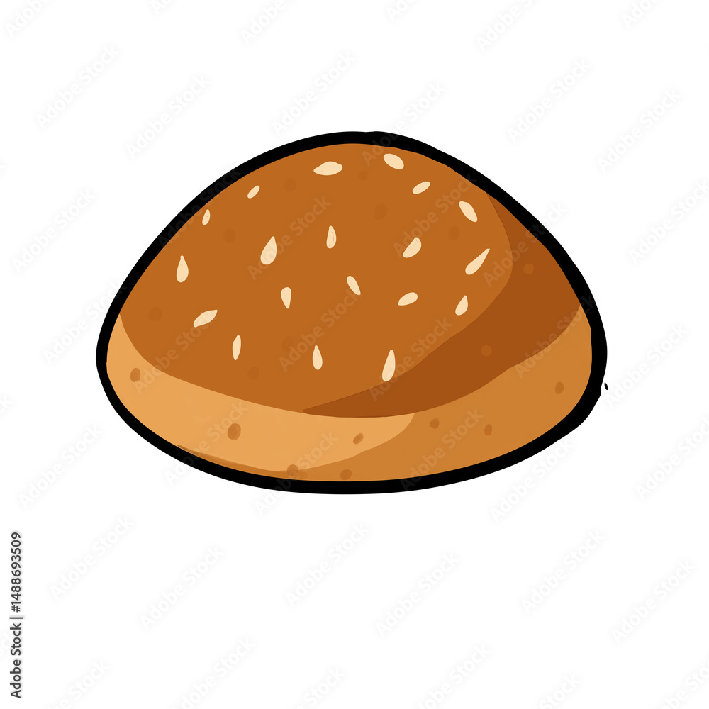 hamburger bread isolated on transparent background hamburger bread isolated on transparent background