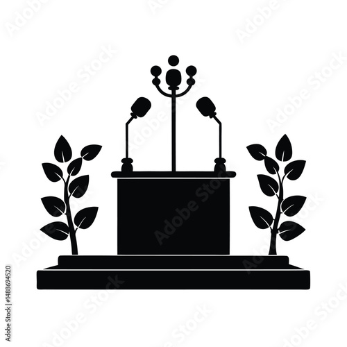 Performance Presentation Graphic Vector.
