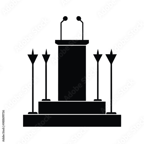 Performance Presentation Graphic Vector.
