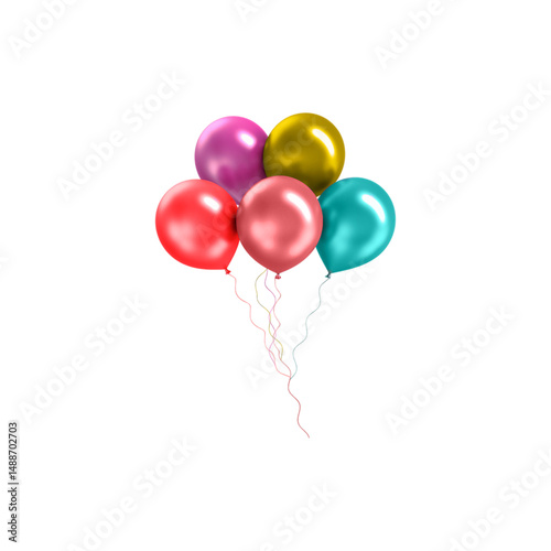colorful balloons png