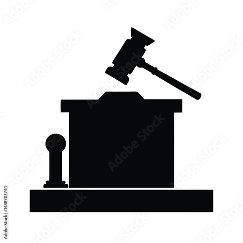 Justice gavel and hammer