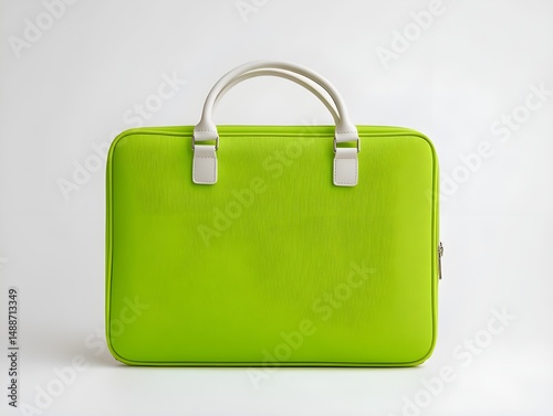 Protect Your Devices with a Lime Green Neoprene Laptop Sleeve Featuring Smooth Interior Durable Exterior