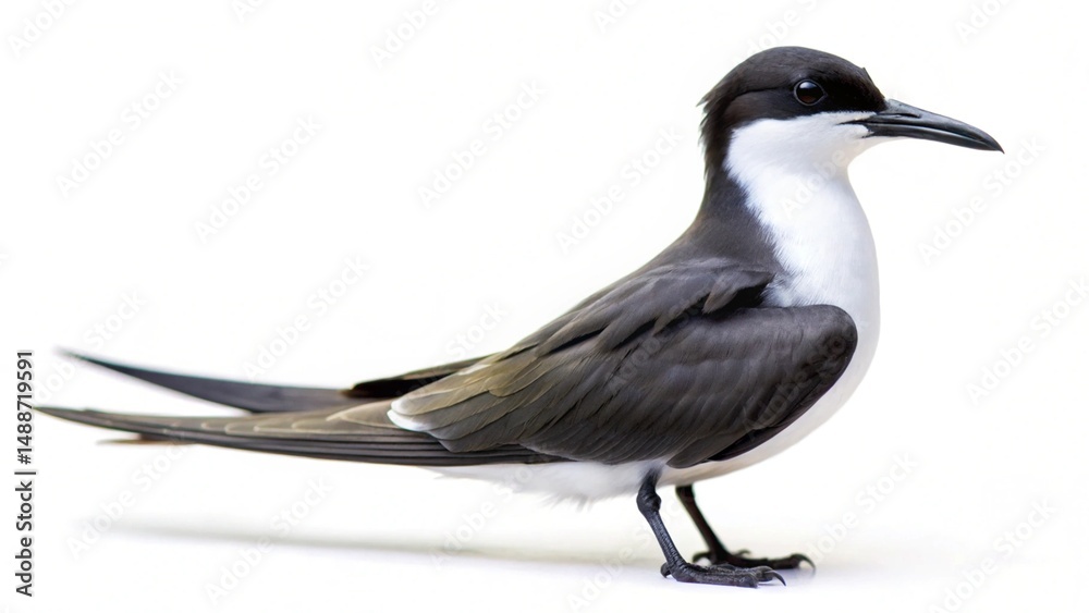 Obraz premium sooty tern isolated on white background
