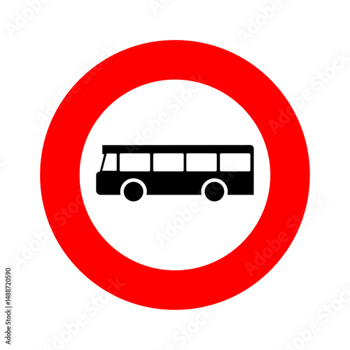 bus stop sign