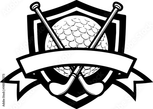 Classic Hockey Emblem" Vector 