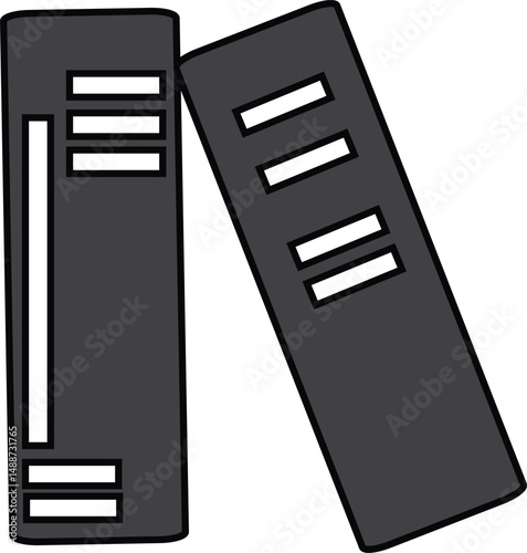 office book icon vector