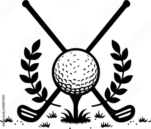 Classic Hockey Emblem" Vector 