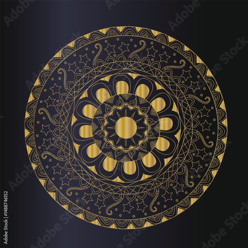 Luxury Mandala Ornament Background for Posters