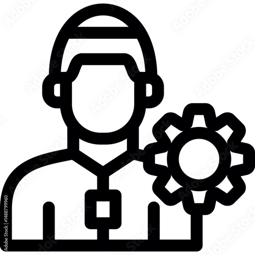 Setting man Icon