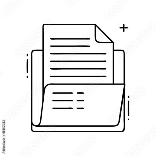 git ignore file icon, git ignore file vector illustration-simple illustration of git ignore file , perfect for git ignore file logos and icons