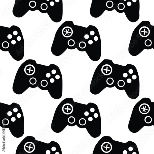 silhouette-controller-pattern-background--.eps