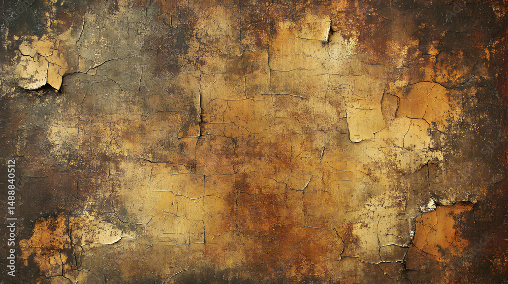 Obraz premium Textured Background with Peeling Paint and Distressed Surface