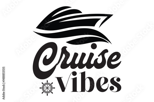 Cruise Vibes, Cruise SVG design