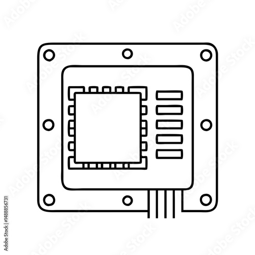 ssd icon, ssd vector illustration-simple illustration of ssd , perfect for ssd logos and icons