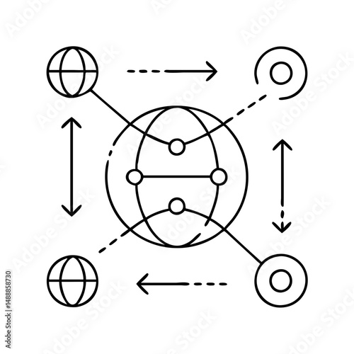 traceroute icon icon, traceroute icon vector illustration-simple illustration of traceroute icon , perfect for traceroute icon logos and icons