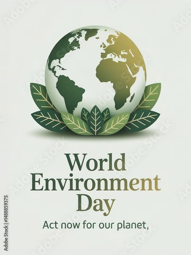 World Environment Day social media post healthy planet renewable resources eco-friendly