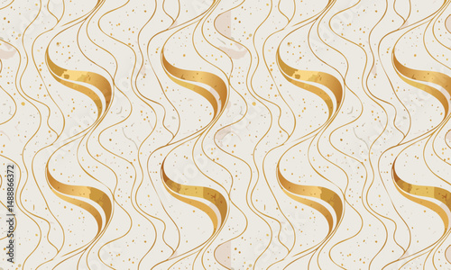 Subtle Marble & Gold Line Patterns - Abstract Collection