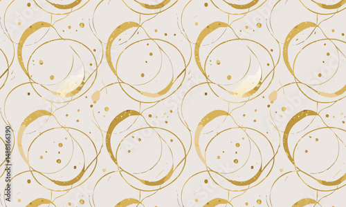 Subtle Marble & Gold Line Patterns - Abstract Collection