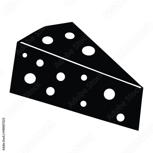 dice on black background