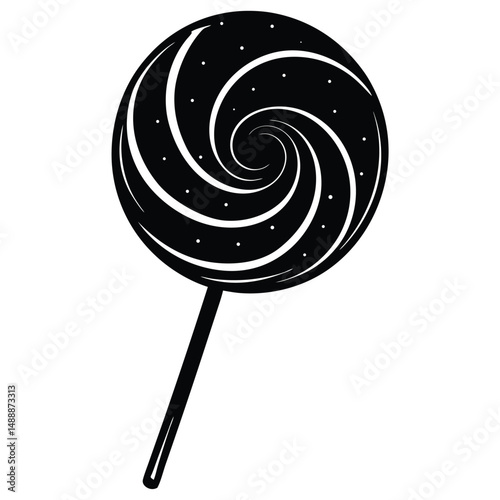 lollipop isolated on white background