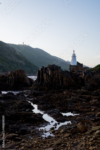 lighthouse on the coast of knysna, South Africa