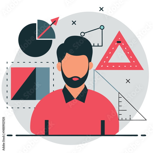 Illustrative Representation of Core Mathematical Concepts