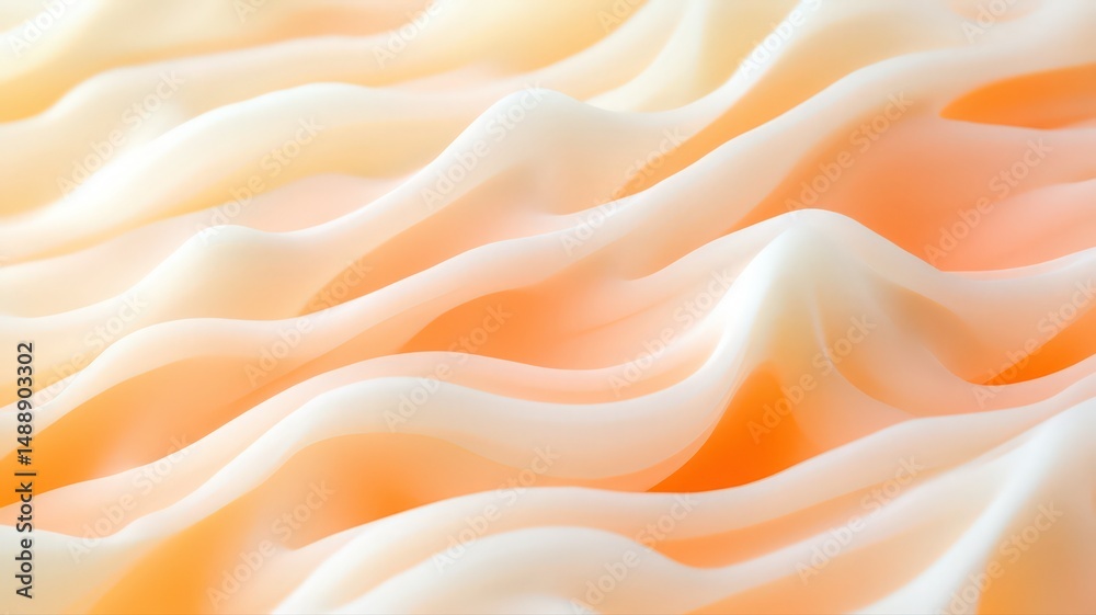 Fototapeta premium Peach and Cream Abstract Background Texture