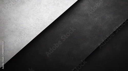 Abstract monochrome layered design