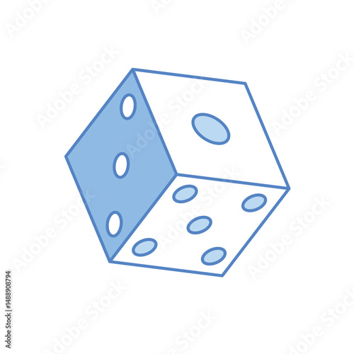 Dice Vector icon