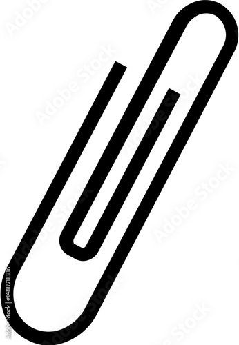 paper clip vector icon