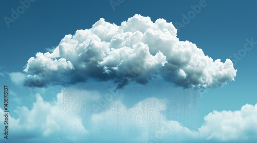 Artificial rainfall uses cloud seeding to cool clouds and trigger droplet formation, causing precipitation through human intervention.