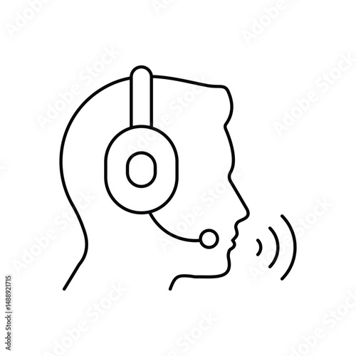 Customer Service Vector icon