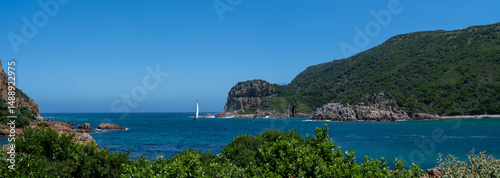 view of the bay of knysna, South Africa