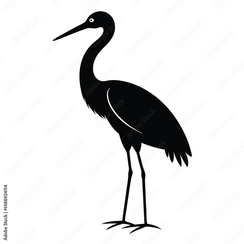 Obraz premium heron on the beach