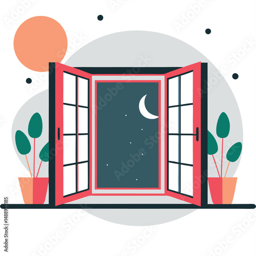Illustrative Depiction of the Open Window Concept, Number Four