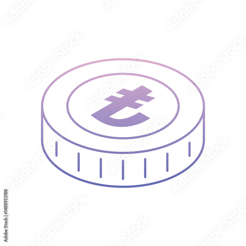 KRW Vector icon