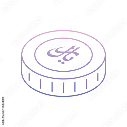 SAR Vector icon