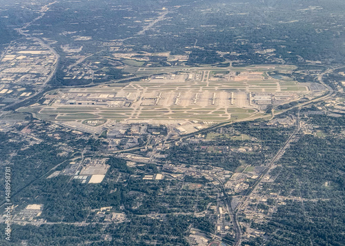 Hartsfield–Jackson Atlanta International Airport Aerial Photo photo