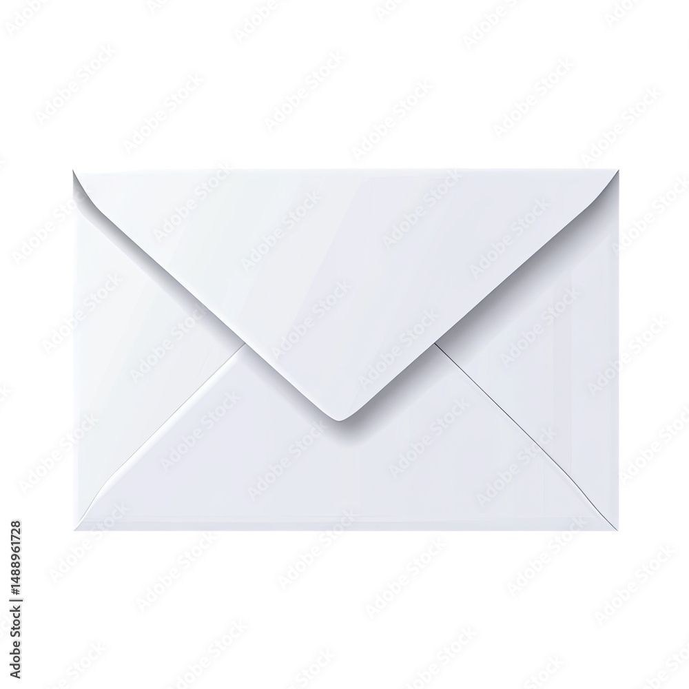 Blank white envelope (5) Blank white envelope (5)