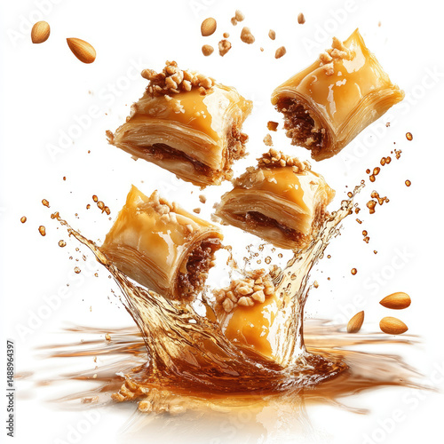 chocolate and caramel