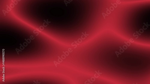 Red black smoke motion background. Seamless looping