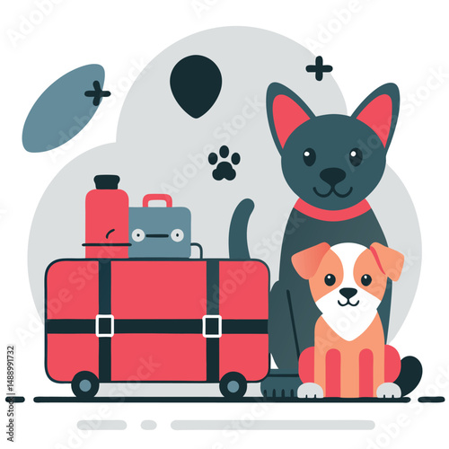 Illustrative Guide to Traveling with Your Beloved Pets