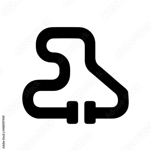 circuit f1 glyph icon