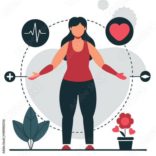 Illustrative Representation of Vitality and Energy