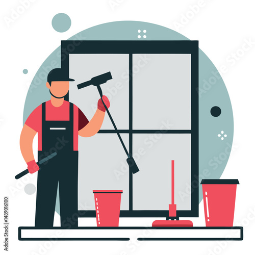 Innovative Window Cleaning Concept Using Advanced Techniques