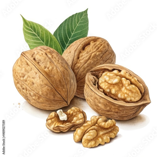 walnuts and nutcracker